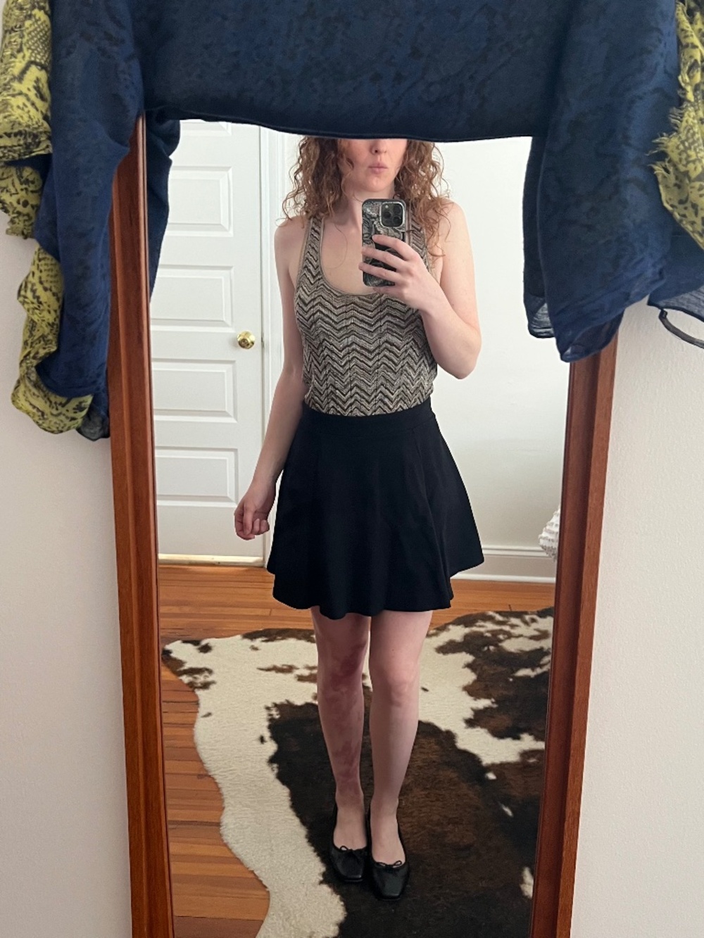 Classic Black Circle Skirt